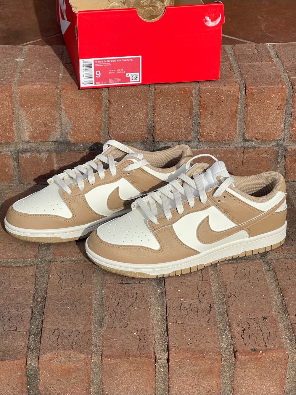 Nike Dunks Low Next Nature Sail Parachute Beige Women’s NEW!